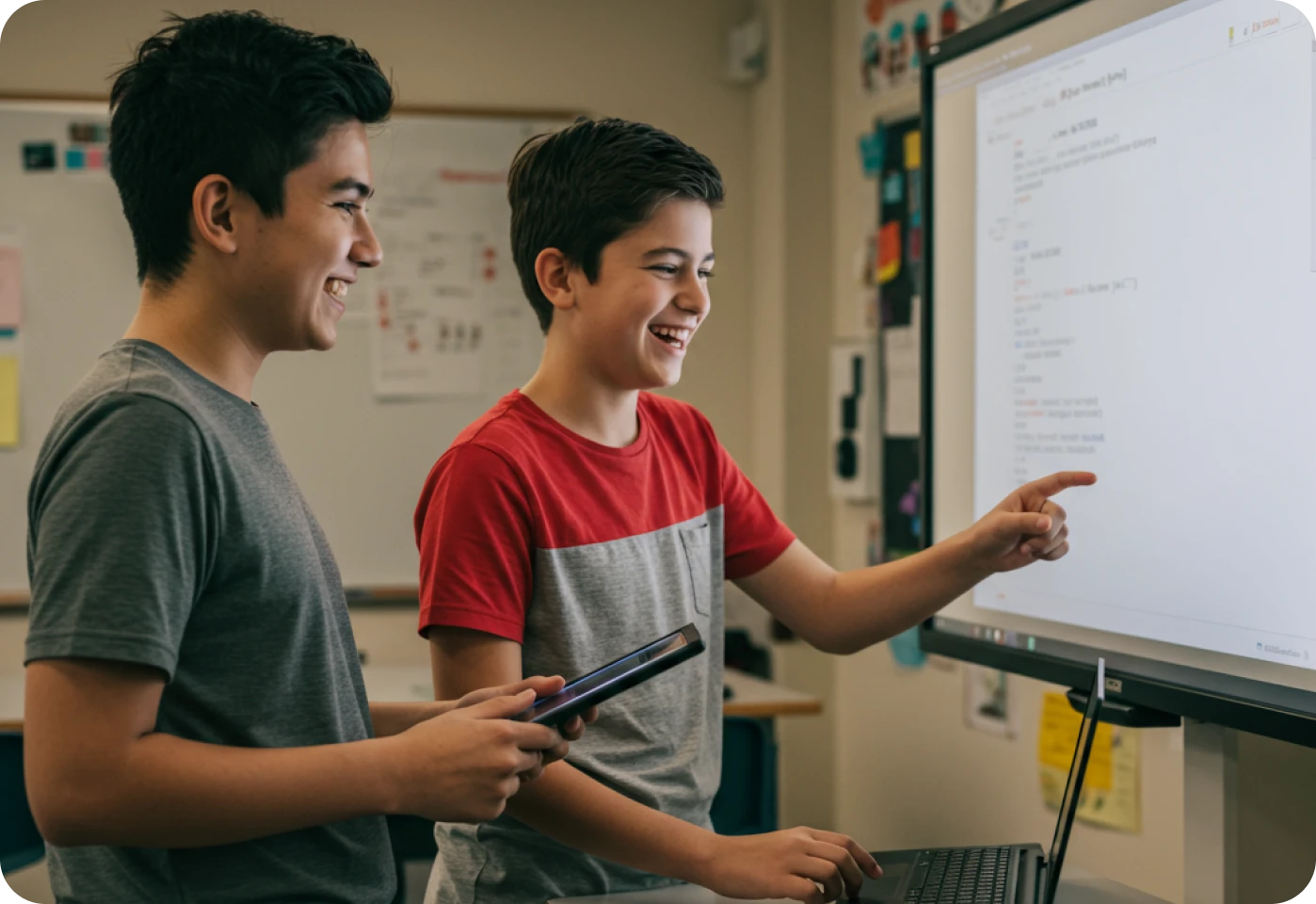 Estudantes aprendendo