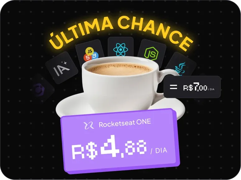 Estude programação por menos de R$5 por dia!