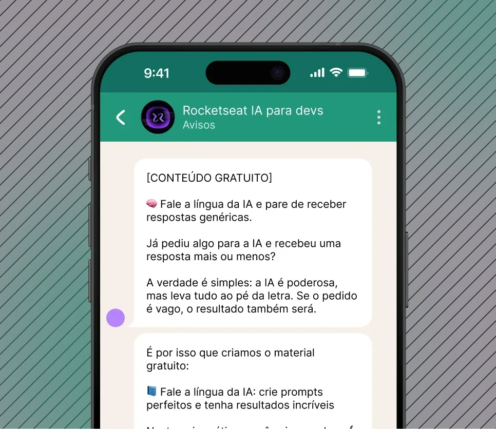 Comunidade WhatsApp