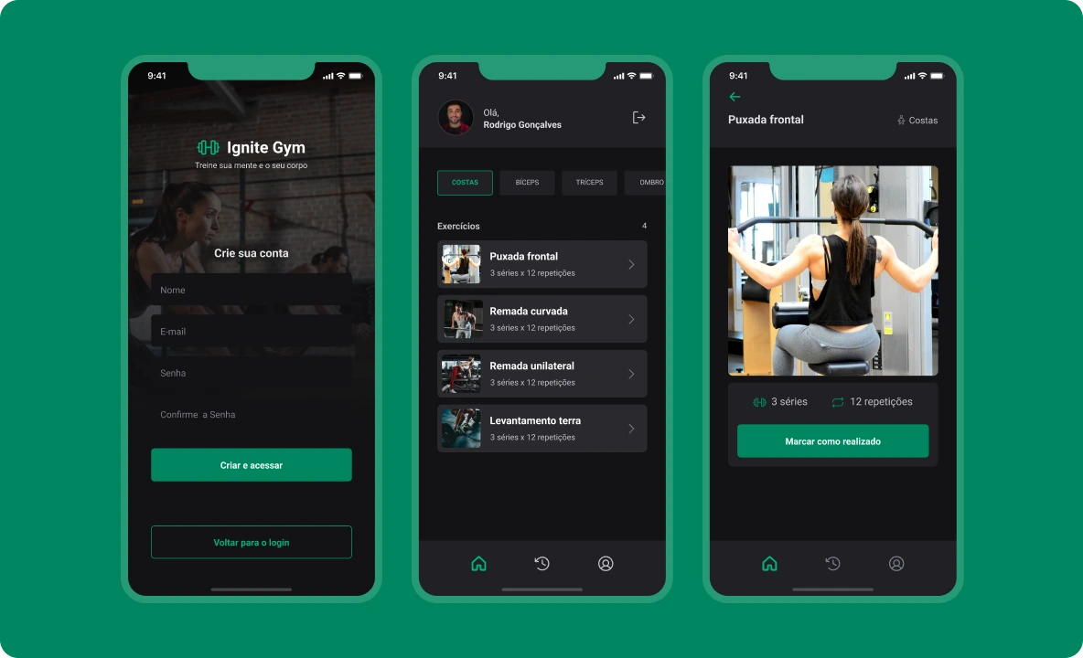 Ignite Gym - Formação em React Native