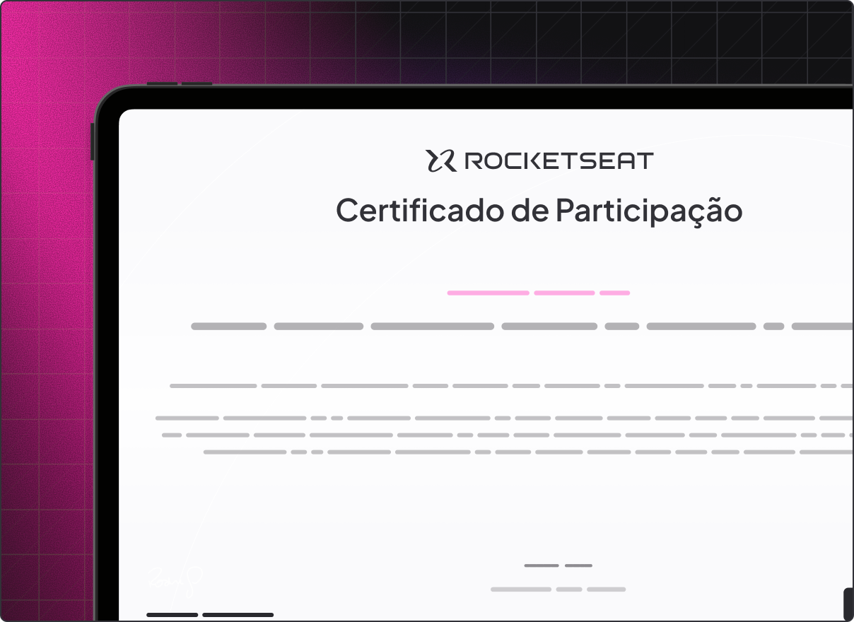 Certificado de participação