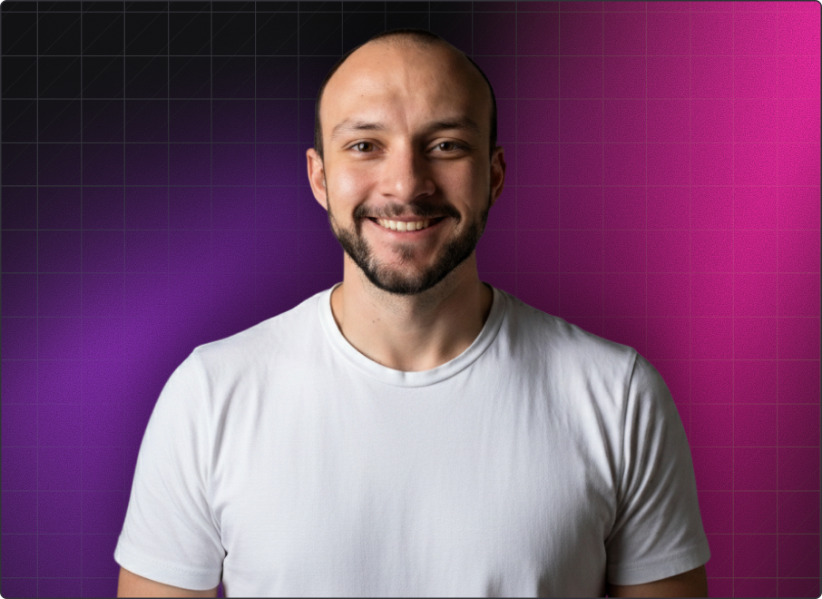 Felipe Freitas, seu professor nesse desafio