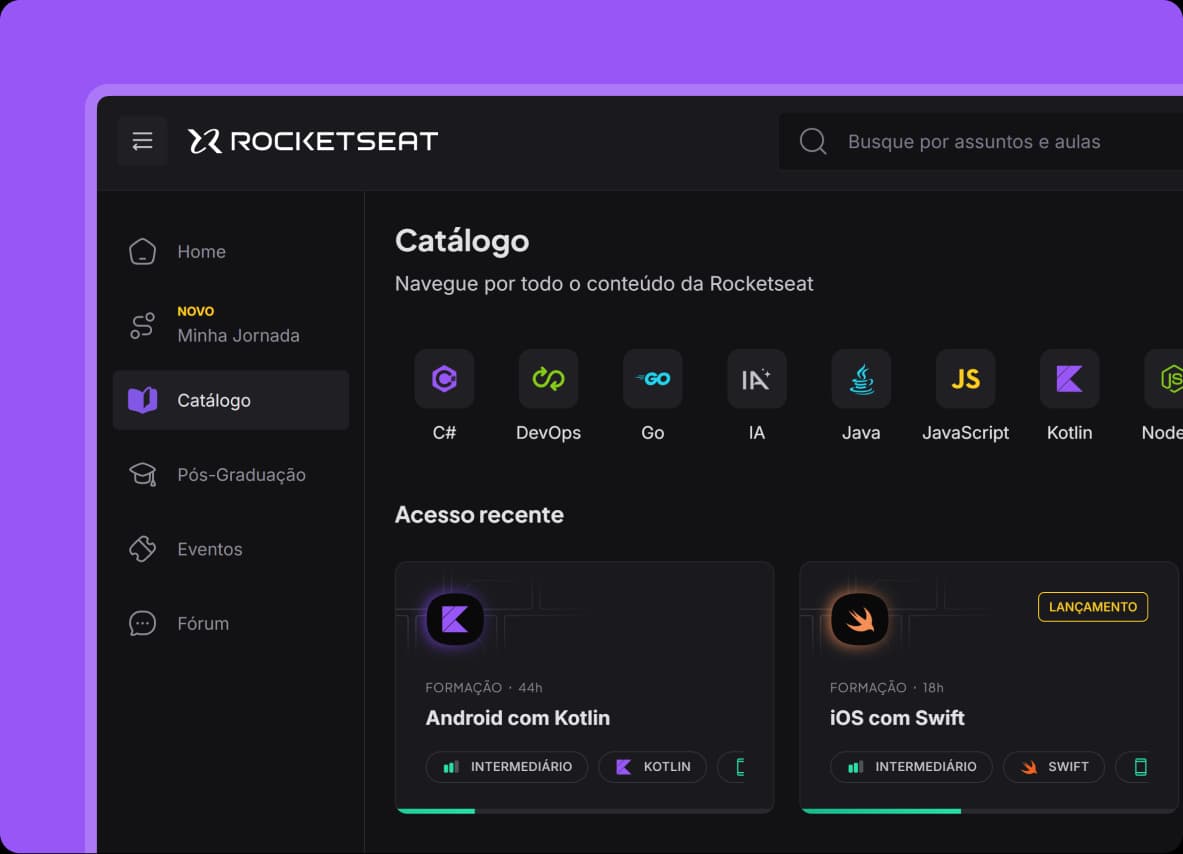 Gestão de licenças