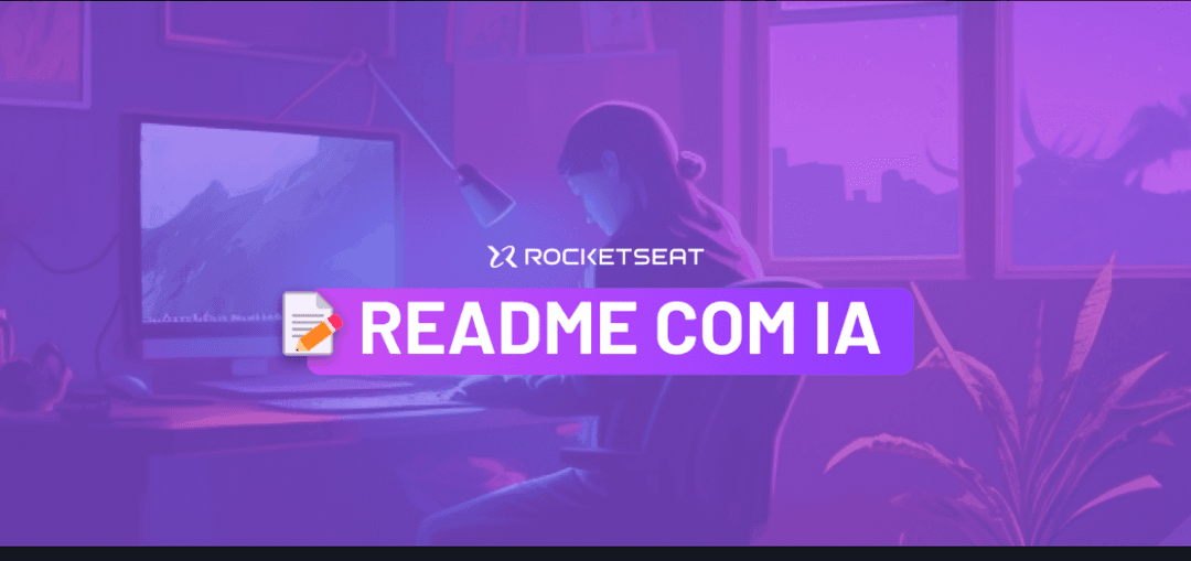 Imagem do material: Como fazer um README com IA