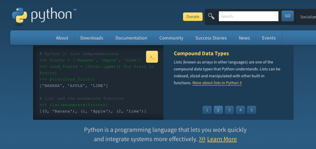 Imagem do material: O Guia sobre a sintaxe do python