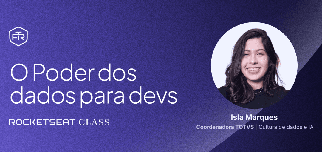 Imagem do material: Por que devs precisam pensar com dados?