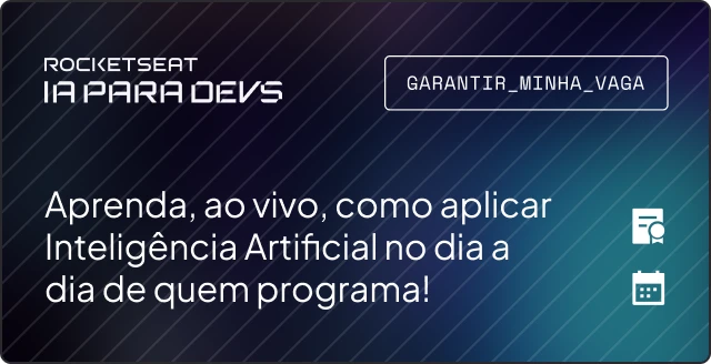 Construa do zero um projeto real com IA em 1 aula gratuita