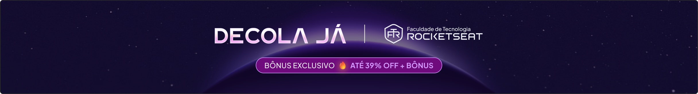Campanha Decola já com até 39% off no valor da matrícula