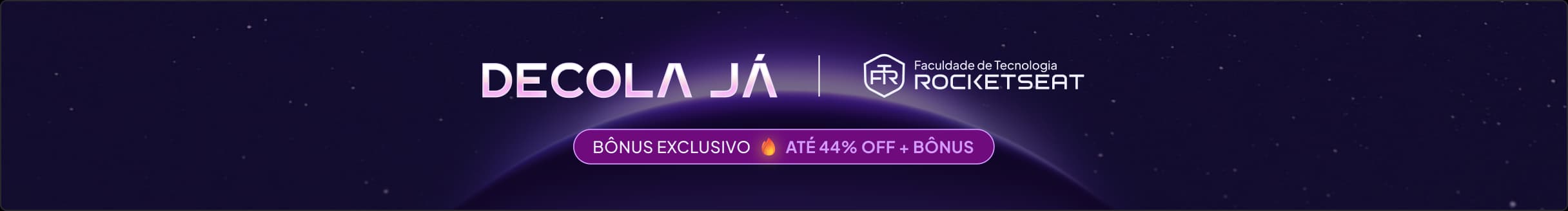 Campanha Decola já com até 39% off no valor da matrícula